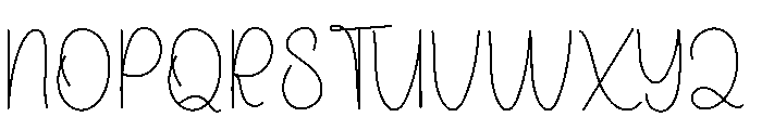 Doble Font UPPERCASE