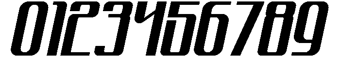Dobole Italic Font OTHER CHARS