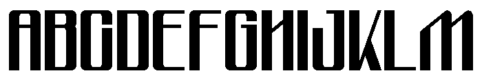 Dobole Font UPPERCASE