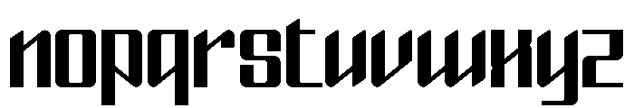 Dobole Font LOWERCASE