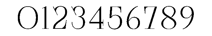 Dodark Thin Font OTHER CHARS