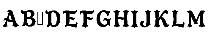 Dodon Regular Font UPPERCASE