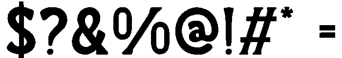 DofleurRegular Font OTHER CHARS