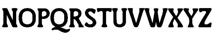 DofleurRegular Font UPPERCASE