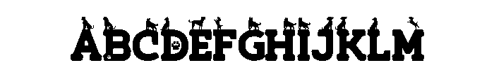 Dog Blue FONT
