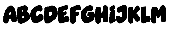 Dog Fluffy Font UPPERCASE