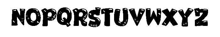 Dog Font Purple Font LOWERCASE