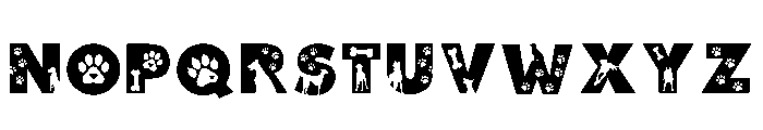 Dog Life Font UPPERCASE