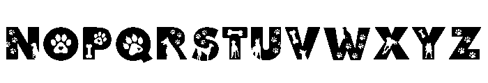 Dog Life Font LOWERCASE
