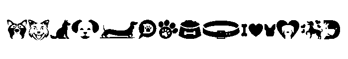 Dog Pack Font UPPERCASE