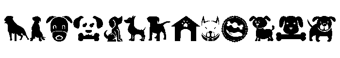 Dog Pack Font UPPERCASE