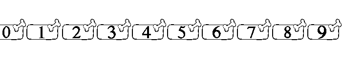 Dog Party Font OTHER CHARS