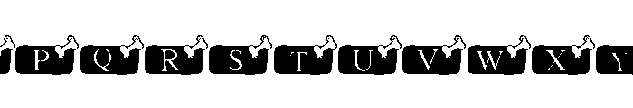 Dog Party Font LOWERCASE