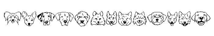 Dog Portrait FONT