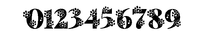 DogPawInside-Regular Font OTHER CHARS