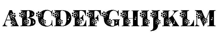 DogPawInside-Regular FONT