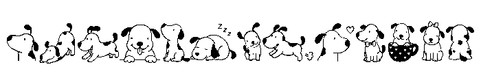 Doggy Doodle FONT