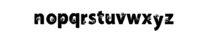 Doglover Font LOWERCASE