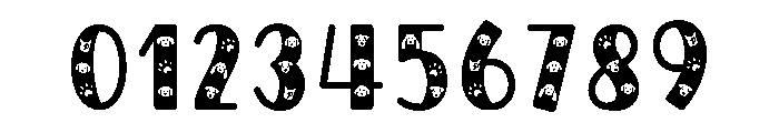 Dogs lover Font OTHER CHARS
