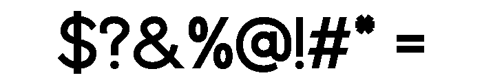 Dogwood Bold Font OTHER CHARS