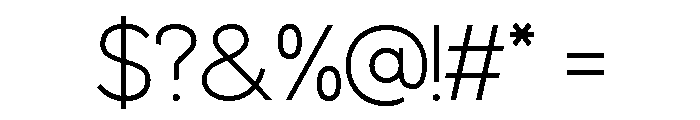 Dogwood Light Font OTHER CHARS