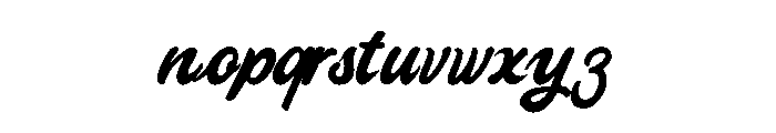 Dolcetta Font LOWERCASE