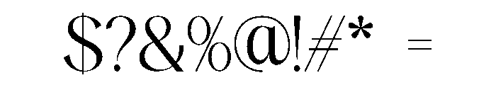 Dolmira Font OTHER CHARS