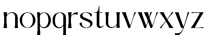 Dolmira Font LOWERCASE
