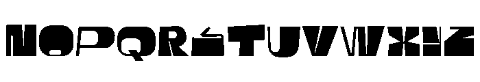 Dolor Banko Regular Font UPPERCASE