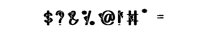 Dolphin Fishing Font OTHER CHARS