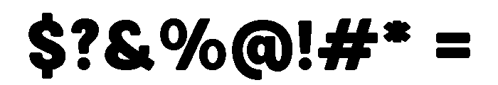 Dolphino Regular Font OTHER CHARS