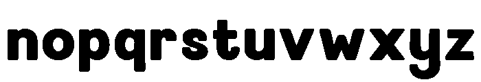 Dolphino Regular Font LOWERCASE