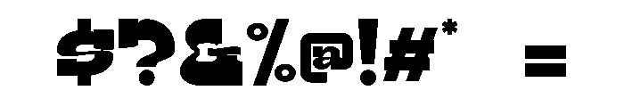 Doltish Regular Font OTHER CHARS