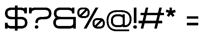 Domesia Font OTHER CHARS