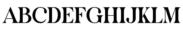 Domick Font UPPERCASE