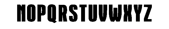 Domino Serif Regular Font UPPERCASE