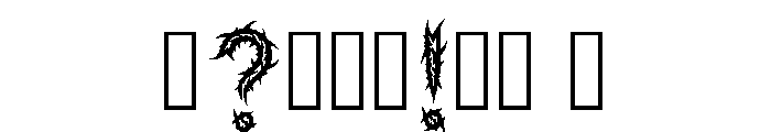 Don Regular Font OTHER CHARS