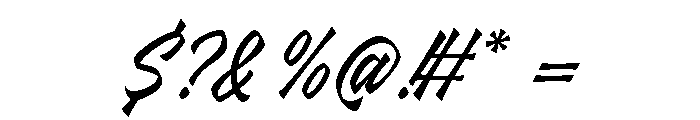 Don Varen Font OTHER CHARS
