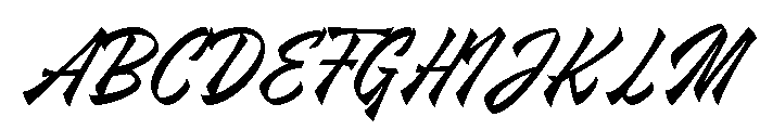 Don Varen Font UPPERCASE