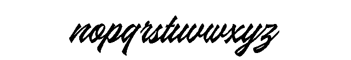 Don Varen Font LOWERCASE