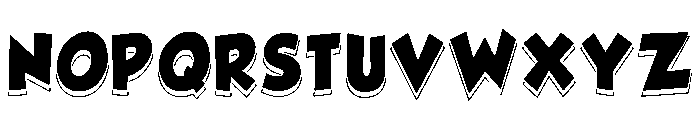 Donat Cookies Regular Font UPPERCASE