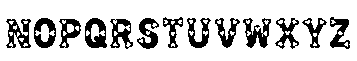 Donau Regular Font UPPERCASE