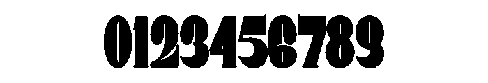 Donge-Condensed Font OTHER CHARS