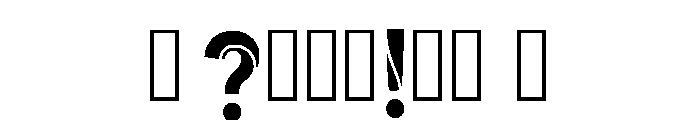 Donie Regular Font OTHER CHARS