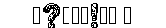 Donnie Regular Font OTHER CHARS