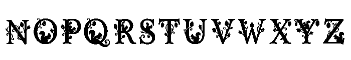 Donny Regular Font UPPERCASE