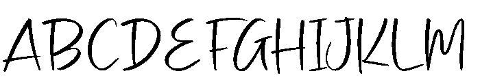Dont Give Up Font UPPERCASE