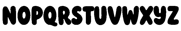 Donut Crumbles Regular Font UPPERCASE