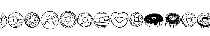Donuts Sweet FONT