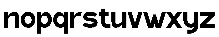 Donvo Font LOWERCASE